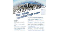 Desktop Screenshot of hdsfreight.com
